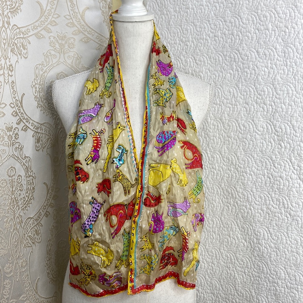 Vera Bradley Silk Scarf - Picture 1 of 3